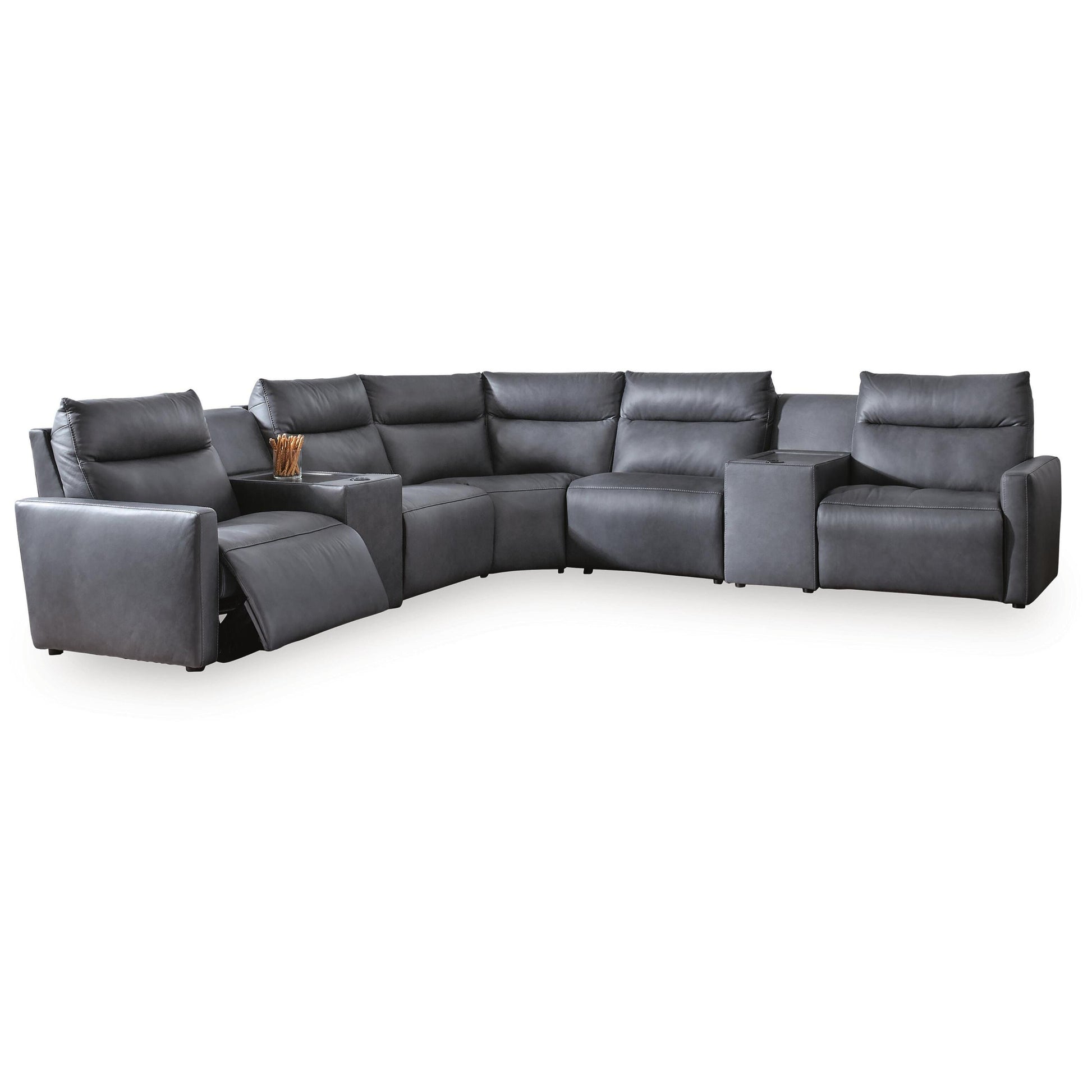  Benchcraft ModZ Power Reclining 7 pc Sectional U1400146/U1400146/U1400158/U1400160/U1400160/U1400162/U1400177 IMAGE 1