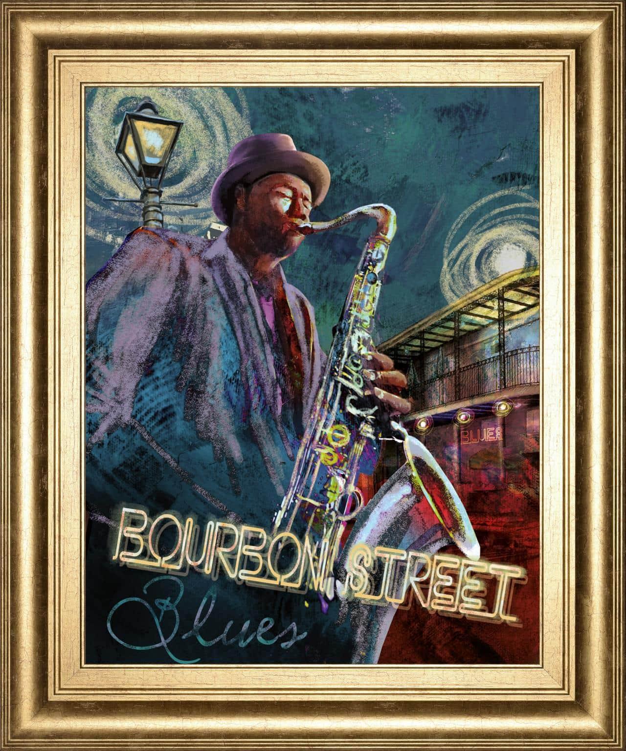 8811 Bourbon Street BLue BY Conrad Knutsen