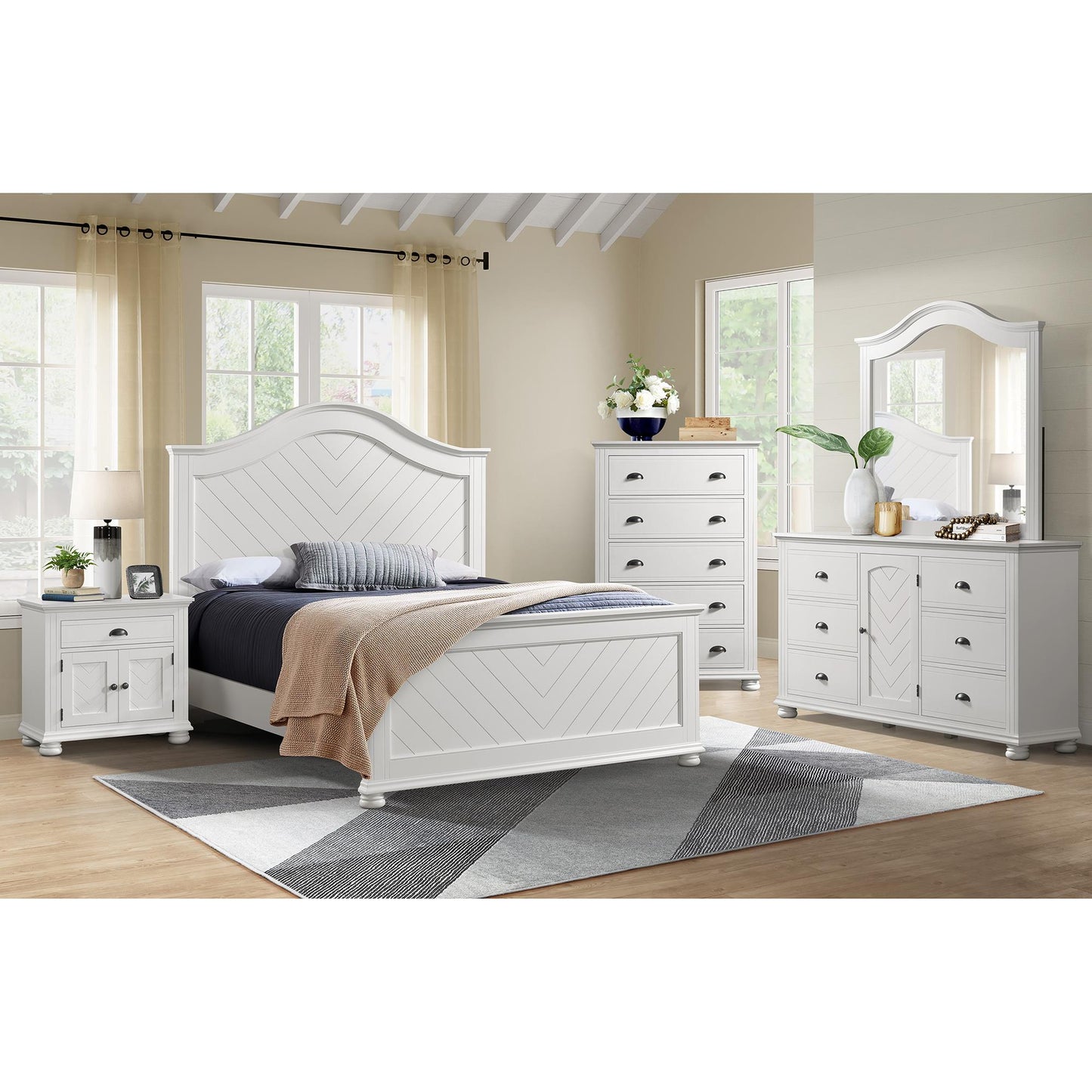  Elements International Kona B-9340-7-NS 1-Drawer Nightstand IMAGE 4
