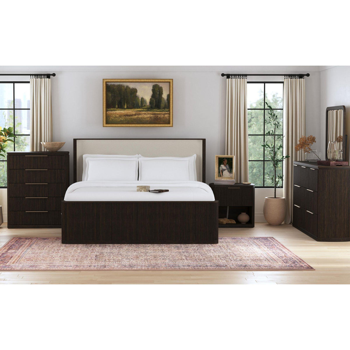 Elements International Sylvie B-16000-5-NS 1-Drawer Nightstand IMAGE 5
