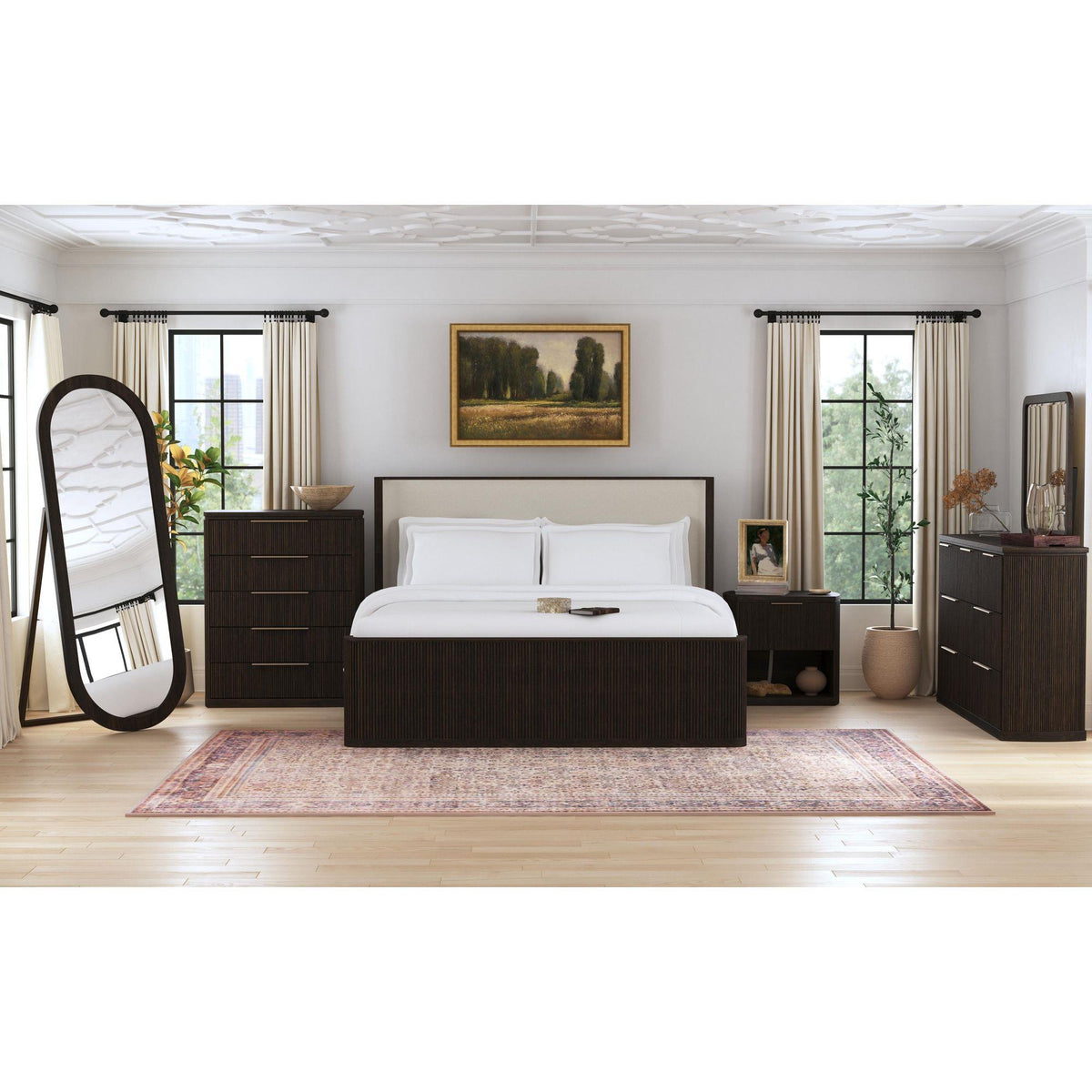  Elements International Sylvie B-16000-5-NS 1-Drawer Nightstand IMAGE 6