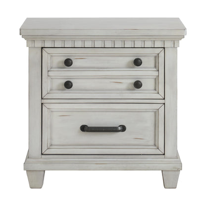  Elements International McCoy B-10530-7-NS 2-Drawer Nightstand IMAGE 2