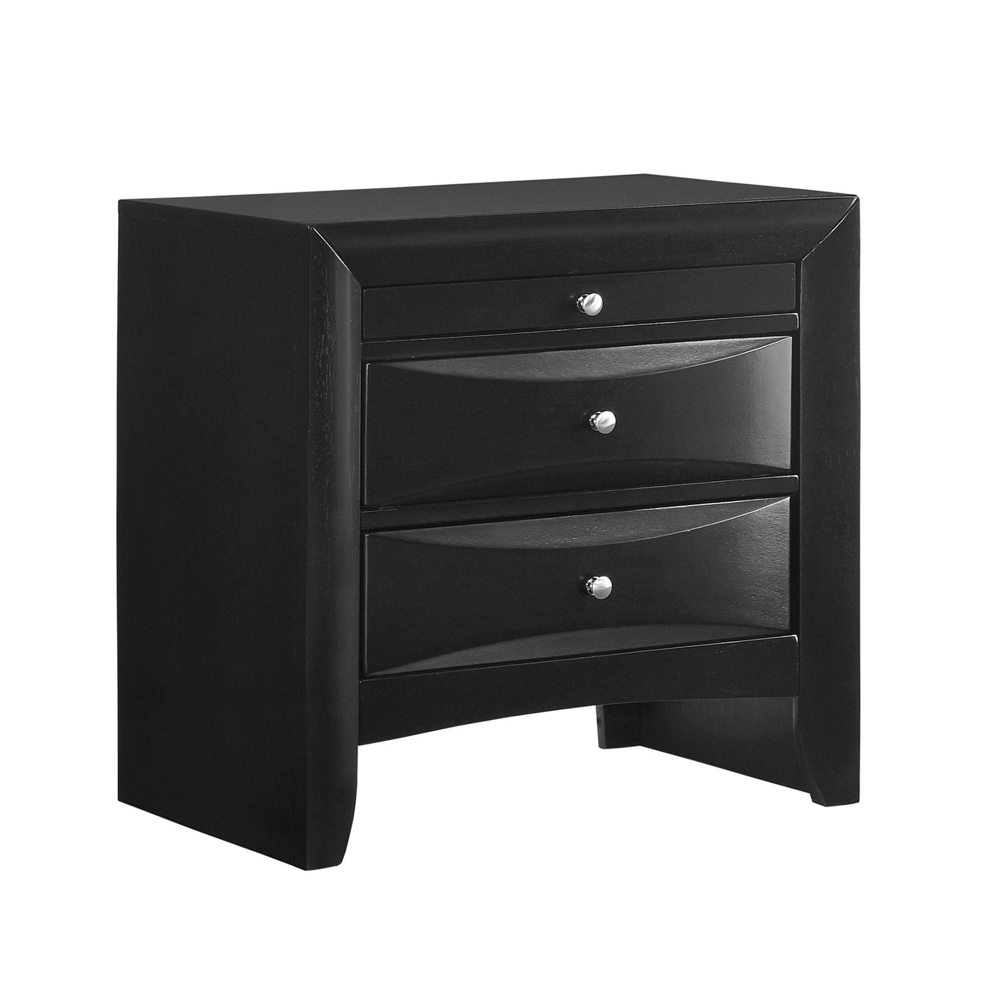  Elements International Emily EM800NS 3-Drawer Nightstand IMAGE 1