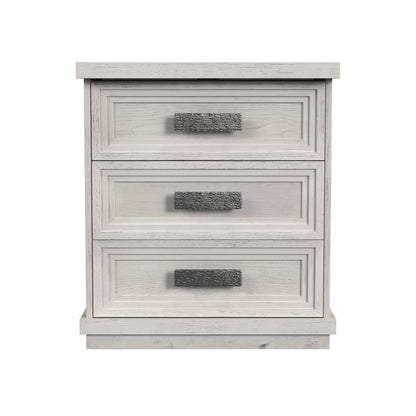  Elements International Avalanche B-11600-7-NS 3-Drawer Nightstand IMAGE 2