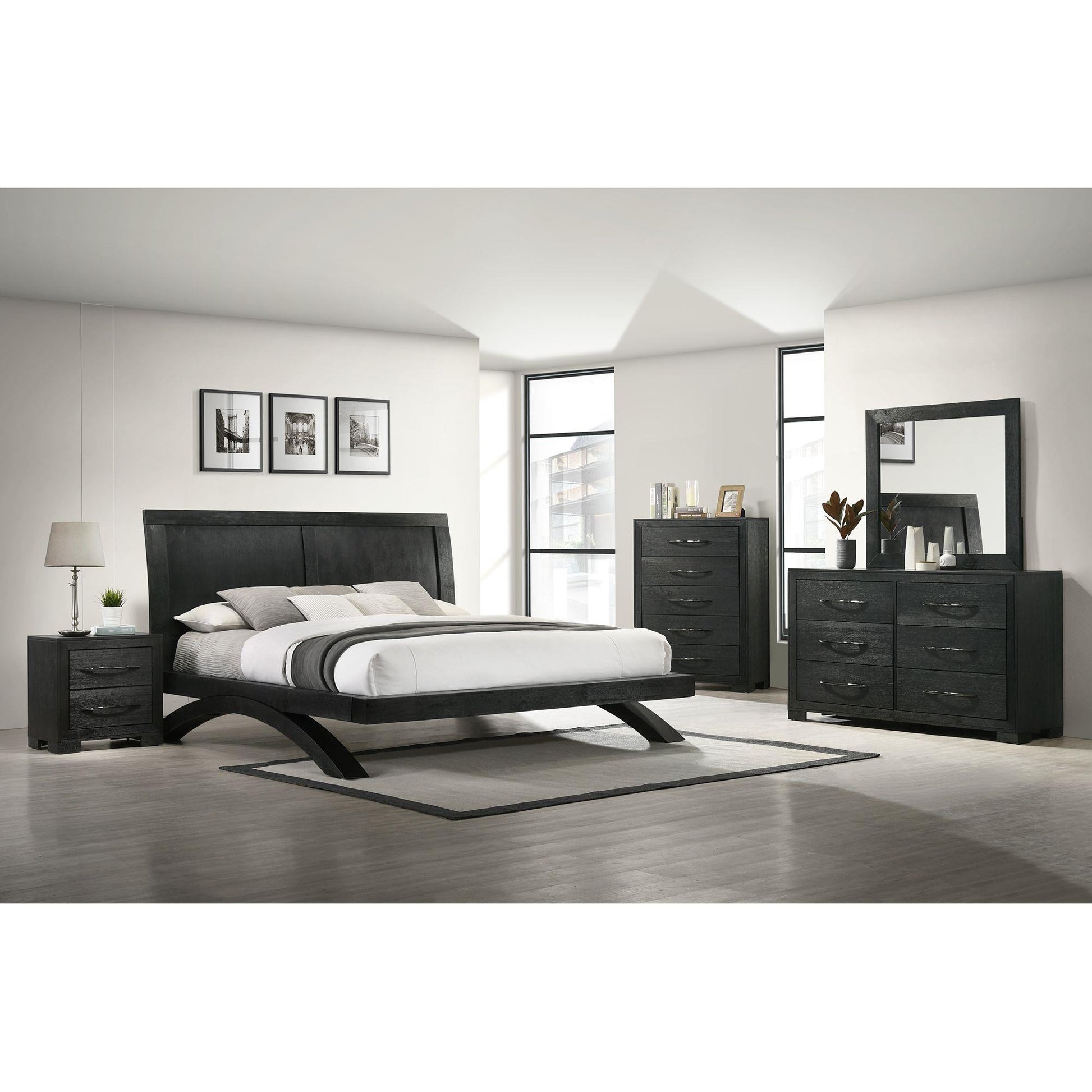  Elements International Allan B-3410-8-CH 5-Drawer Chest IMAGE 3