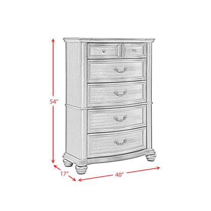  Elements International Brunswick B-13070-5-CH 5-Drawer Chest IMAGE 12
