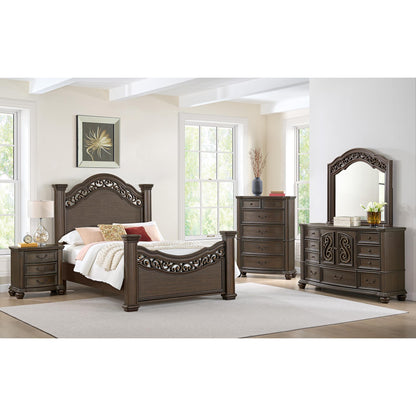  Elements International Brunswick B-13070-5-DR 7-Drawer Dresser IMAGE 5
