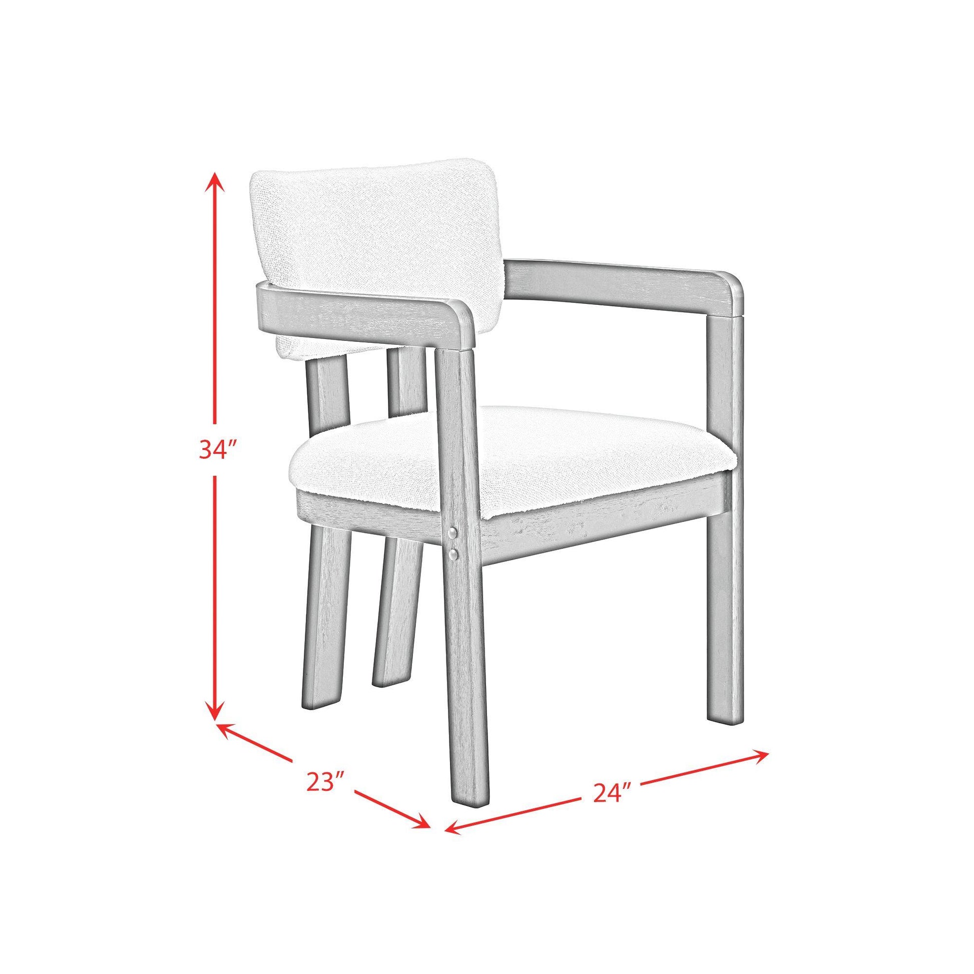  Elements International Portland D-1710-6-AC3 Arm Chair IMAGE 8