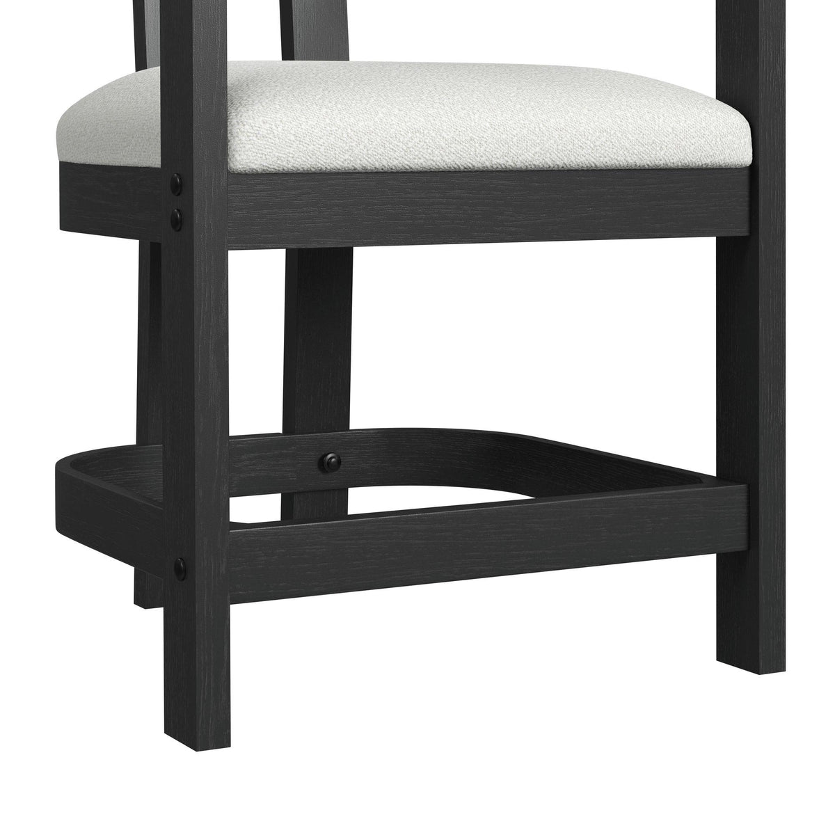 Elements International Portland D-1710-8-CST3 Arm Counter Stool IMAGE 7