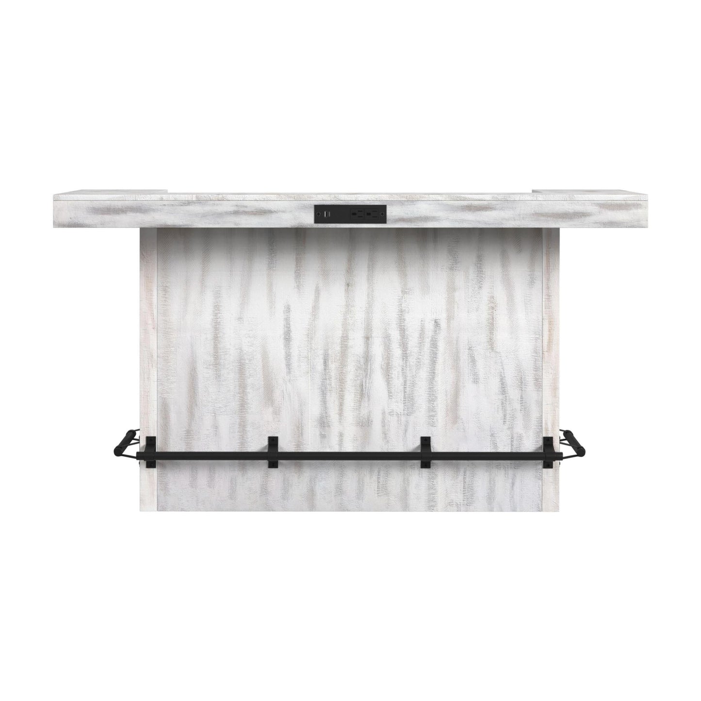  Elements International Rogen Rustic DA-12850-7-BT Bar Table IMAGE 4