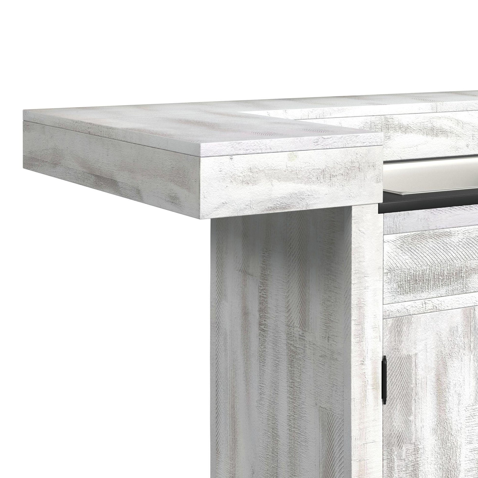  Elements International Rogen Rustic DA-12850-7-BT Bar Table IMAGE 8
