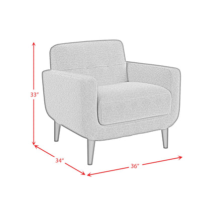  Elements International Hadley II U-9200-10464-100 Chair IMAGE 7
