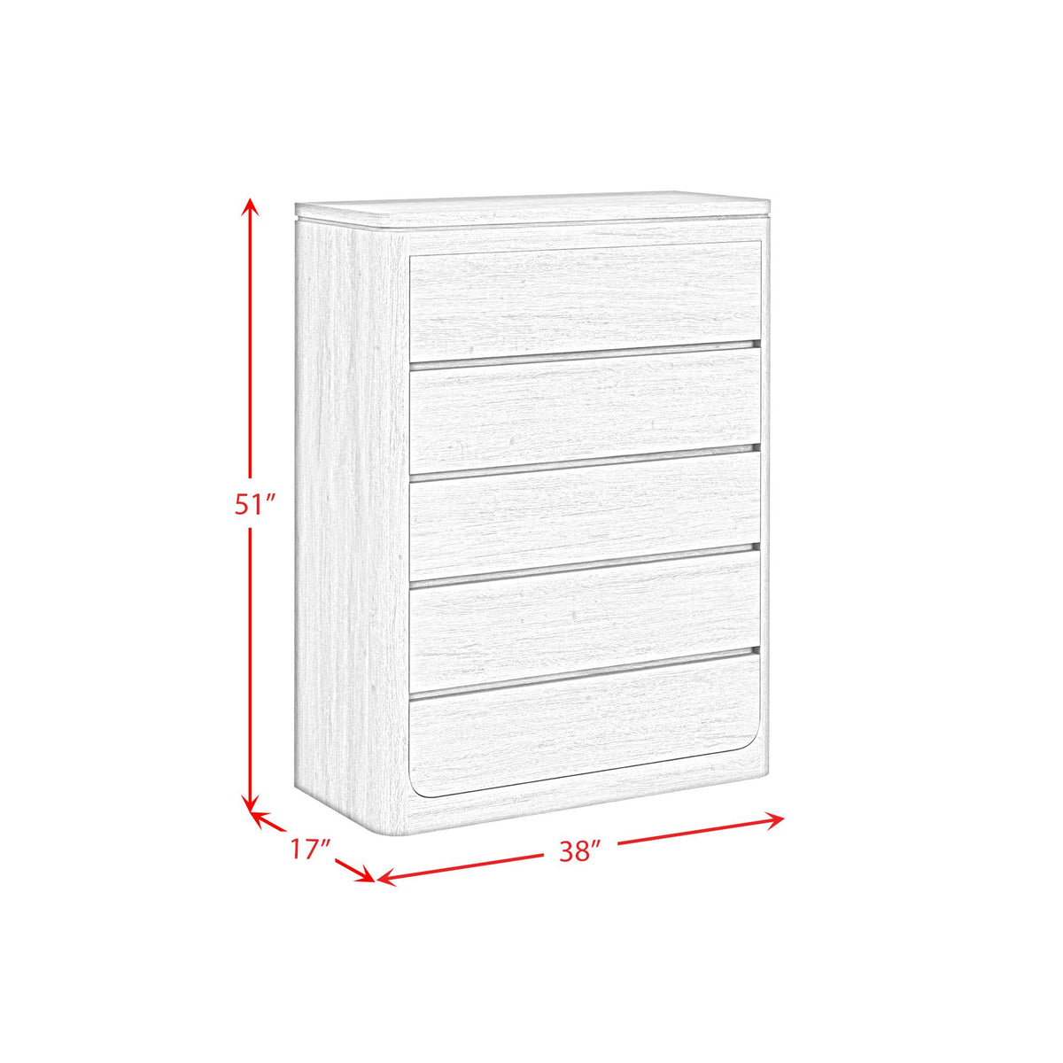  Elements International Rosalie B-16860-8-CH Chest IMAGE 7