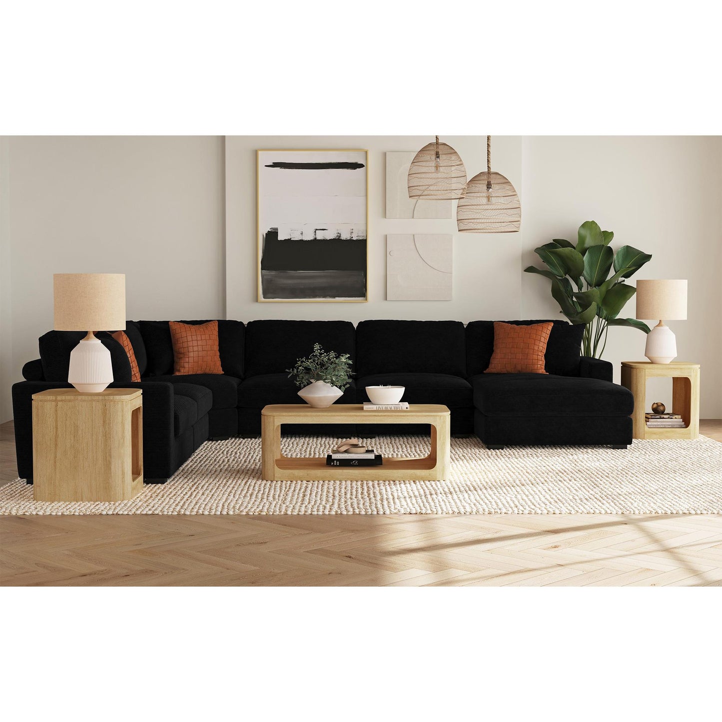  Elements International Rosalie T-16860-6-CT Coffee Table IMAGE 3