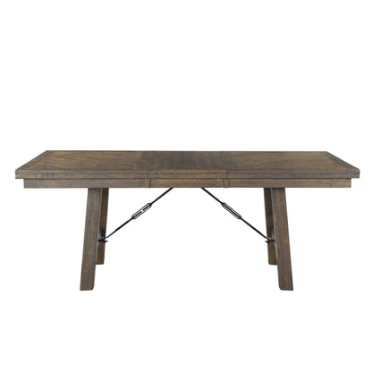  Elements International Jax DJX100DTB Dining Table IMAGE 2