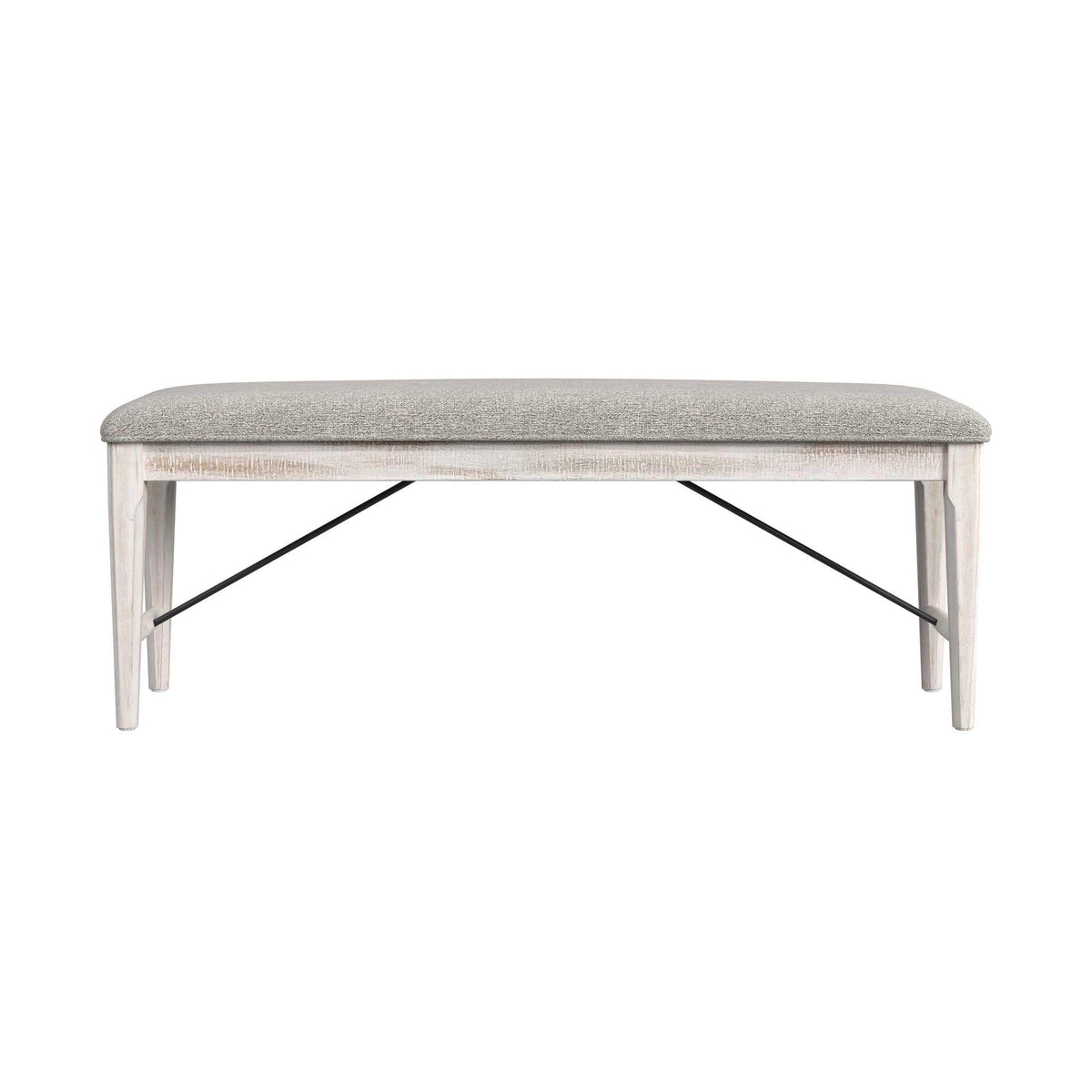  Elements International Rogen Rustic D-12850-7-BN Dining Bench IMAGE 2