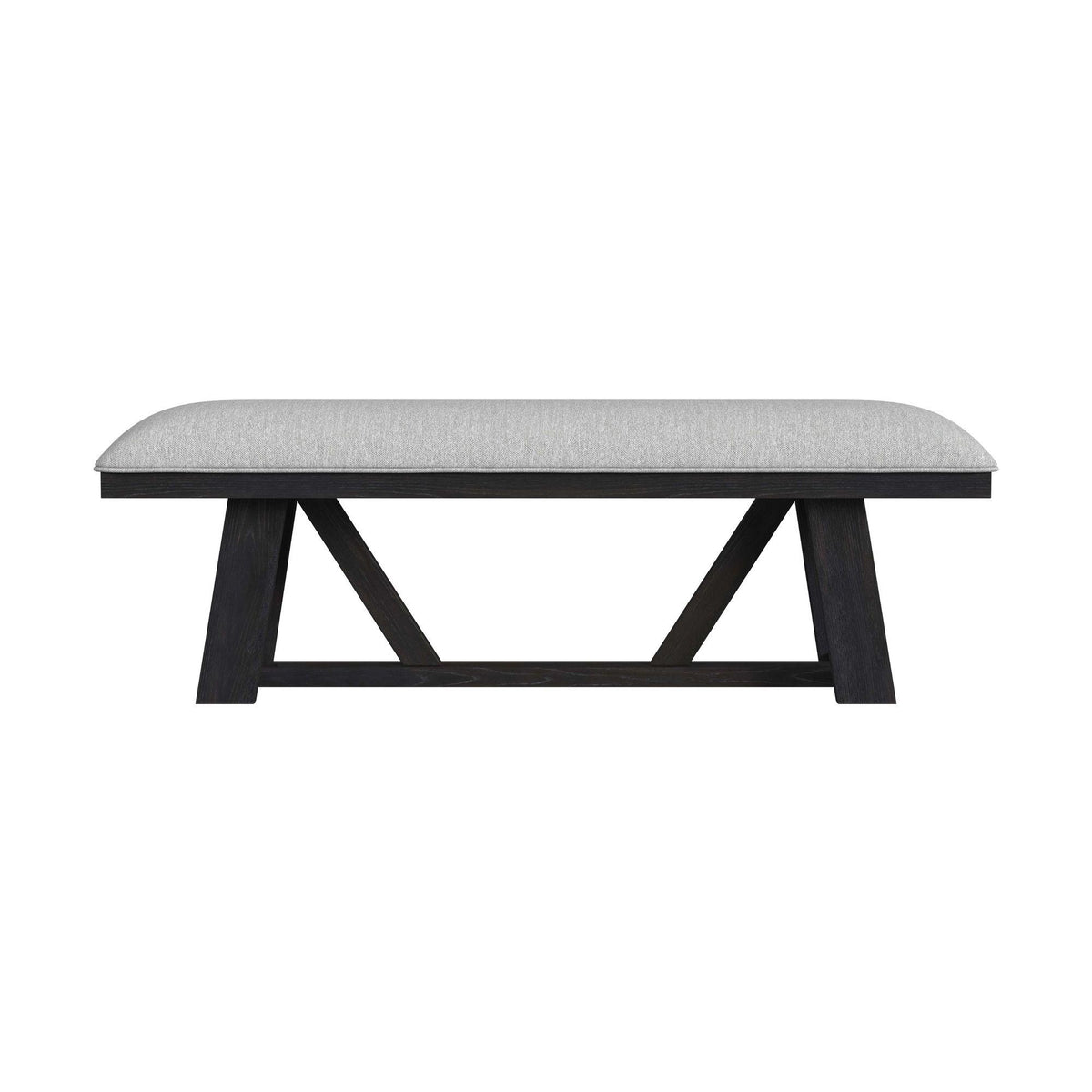  Elements International Transcend D-12980-3-BN Dining Bench IMAGE 2