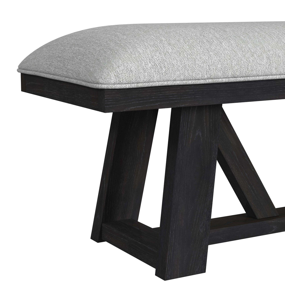  Elements International Transcend D-12980-3-BN Dining Bench IMAGE 4