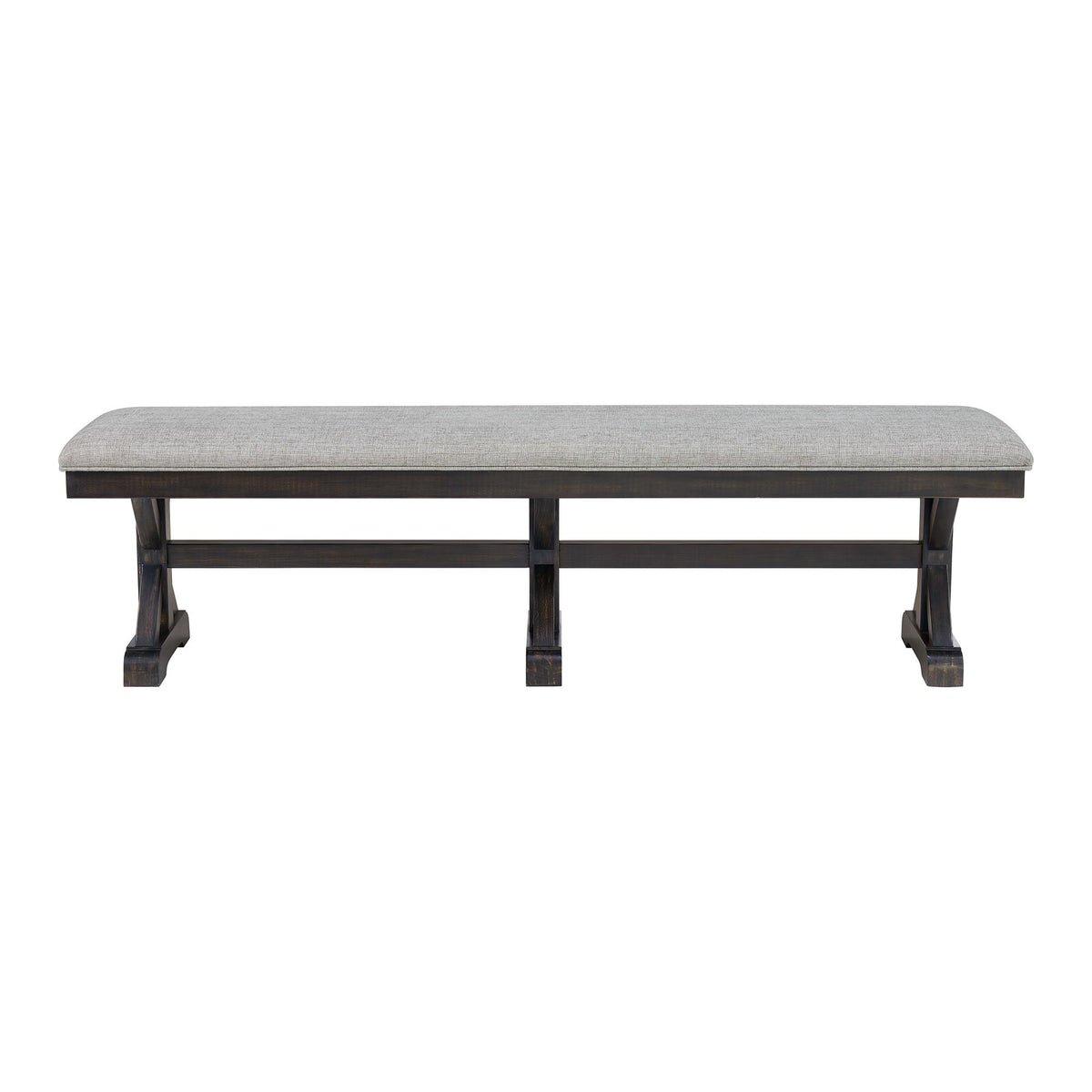  Elements International Montrose D-16670-8-BN Dining Bench IMAGE 2