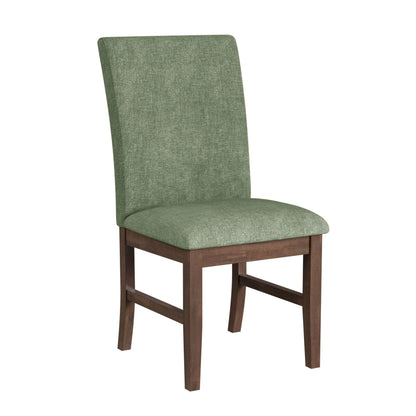  Elements International Santa Barbara D-16550-5-SCA Dining Side Chair IMAGE 1