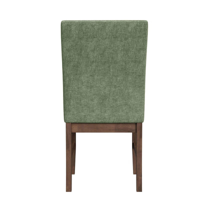  Elements International Santa Barbara D-16550-5-SCA Dining Side Chair IMAGE 4