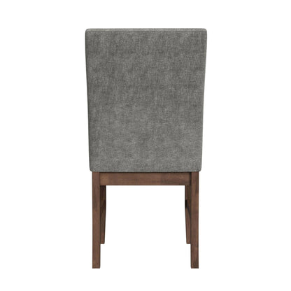  Elements International Santa Barbara D-16550-5-SCS Dining Side Chair IMAGE 4