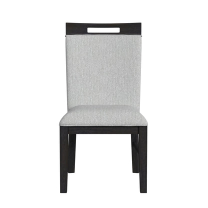  Elements International Transcend D-12980-3-SC Dining Side Chair IMAGE 2