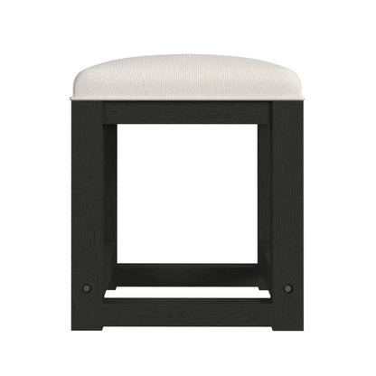  Elements International Ridgemont V-14440-8W-DST Dressing Stool IMAGE 2