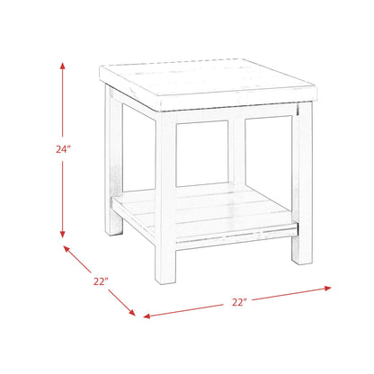  Elements International Marcello CML100ET End Table IMAGE 8