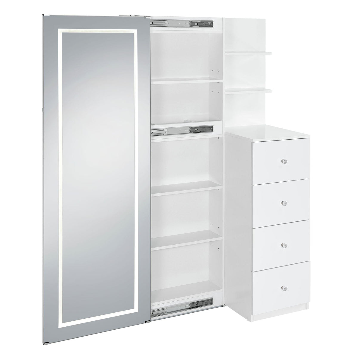  Elements International Vancouver A-17310-7-FM Floor Mirror IMAGE 3