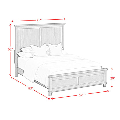  Elements International Canterbury B-13030-5-FB Full Panel Bed IMAGE 7