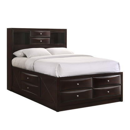  Elements International Emily EM300FB Full Storage Bed IMAGE 1