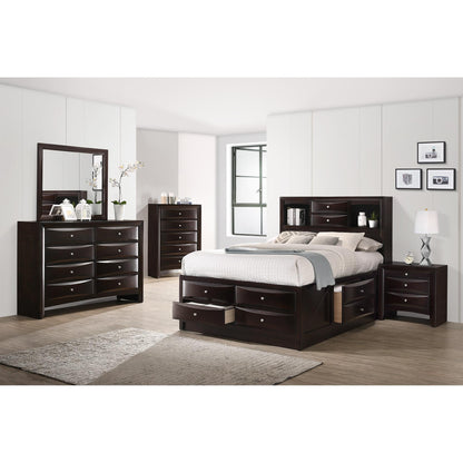  Elements International Emily EM300FB Full Storage Bed IMAGE 2