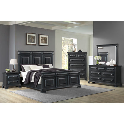  Elements International Bridgestone B-10980-8-KB King Panel Bed IMAGE 3
