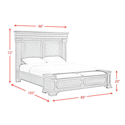  Elements International Kings Court B.10315.KSB King Storage Bed IMAGE 11