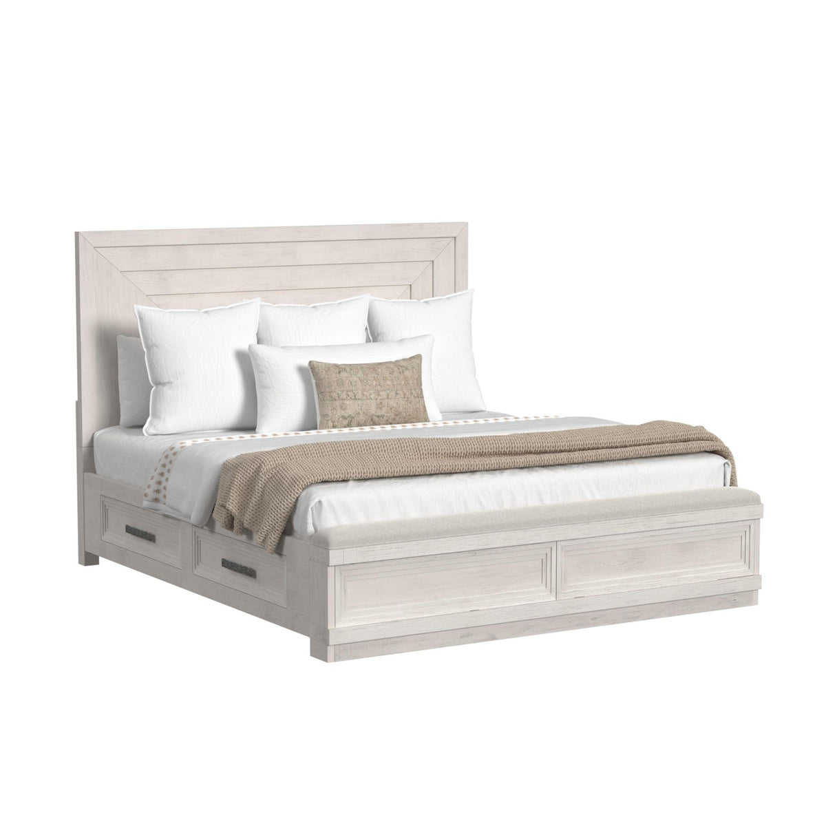  Elements International Avalanche B-11600-7-KSB King Storage Bed IMAGE 1