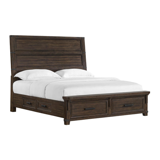  Elements International Colorado City B-13010-8-KSB King Storage Bed IMAGE 1