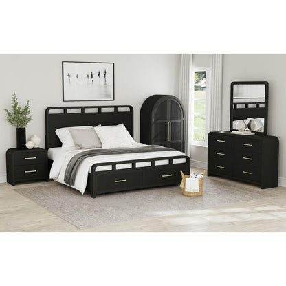  Elements International Ridgemont B-14440-8W-KSB King Storage Bed IMAGE 4