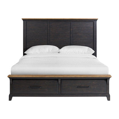  Elements International Montrose B-16670-5-KSB King Storage Bed IMAGE 2