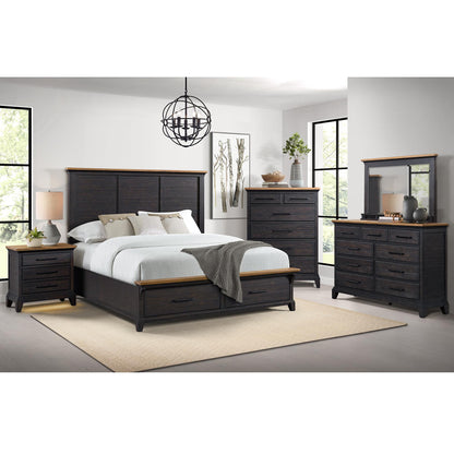  Elements International Montrose B-16670-5-KSB King Storage Bed IMAGE 3
