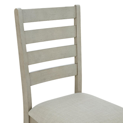  Elements International Farmington D-9890-7-SC Ladder Back Dining Side Chair IMAGE 9