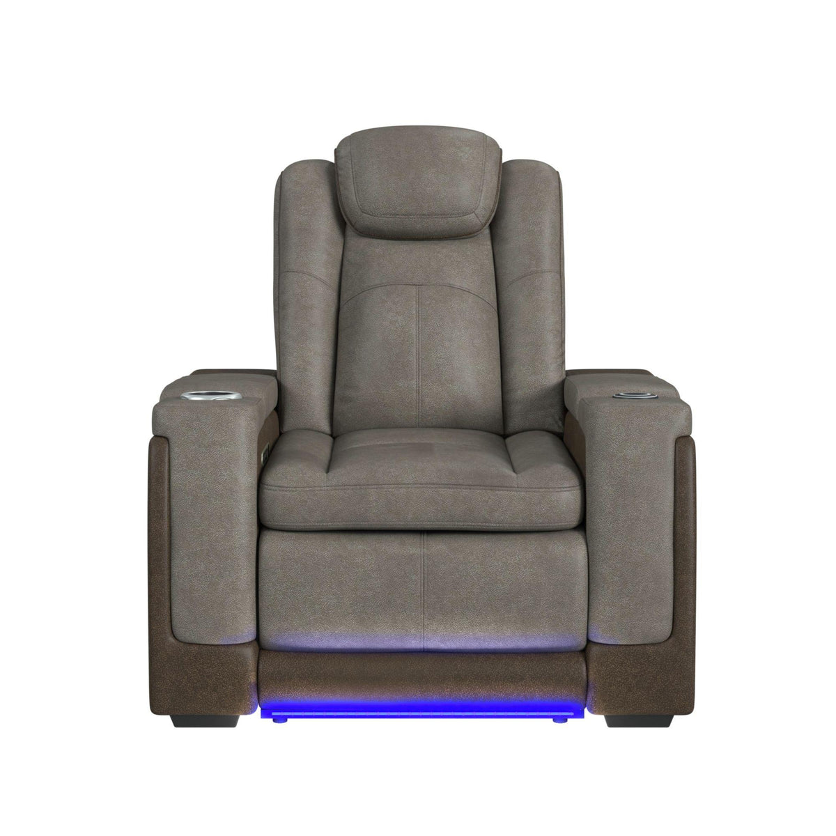  Elements International Lantana U-13660-10560-105PP Power Motion Recliner IMAGE 4