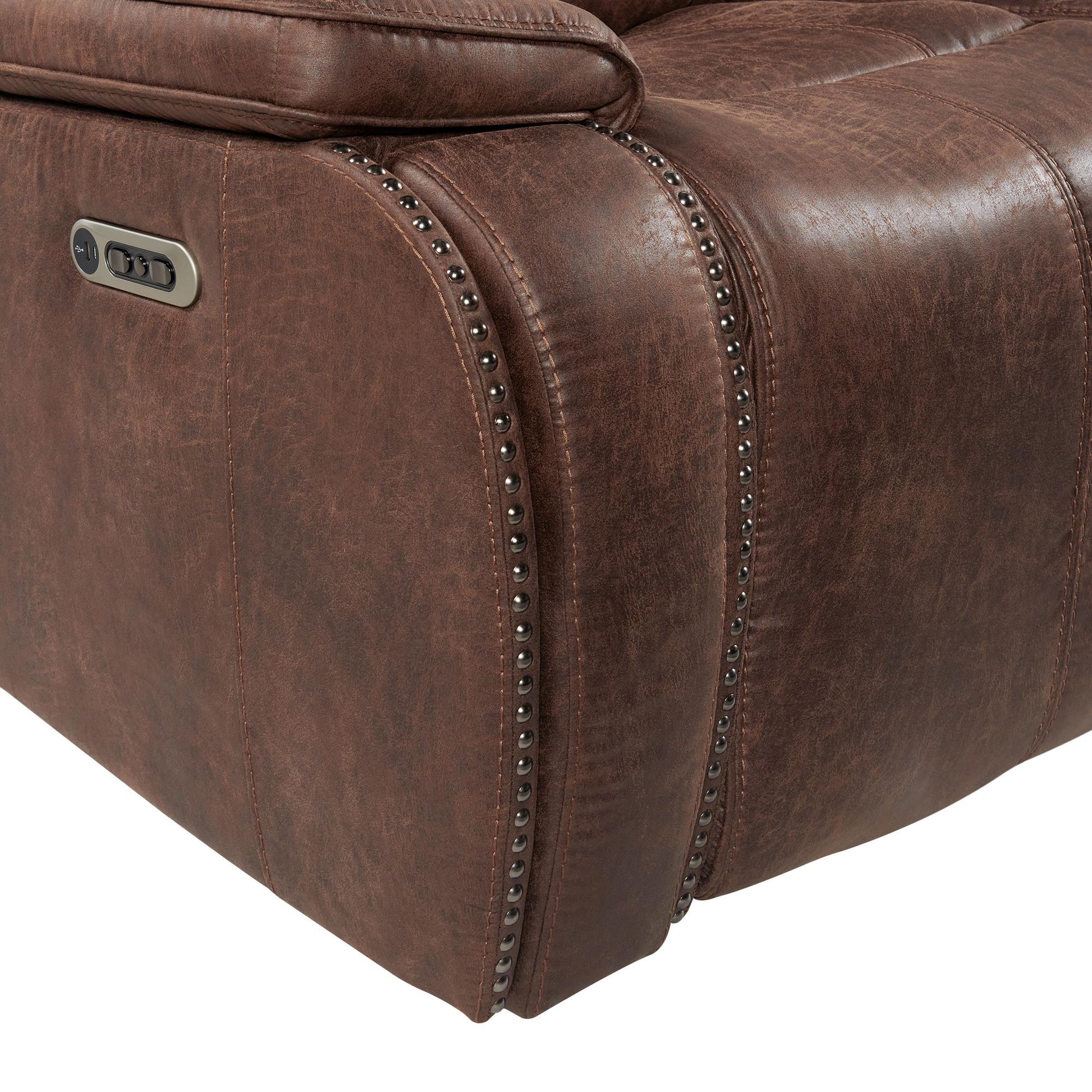  Elements International Atlantis U-5230-8640-305PP Power Motion Sofa IMAGE 15