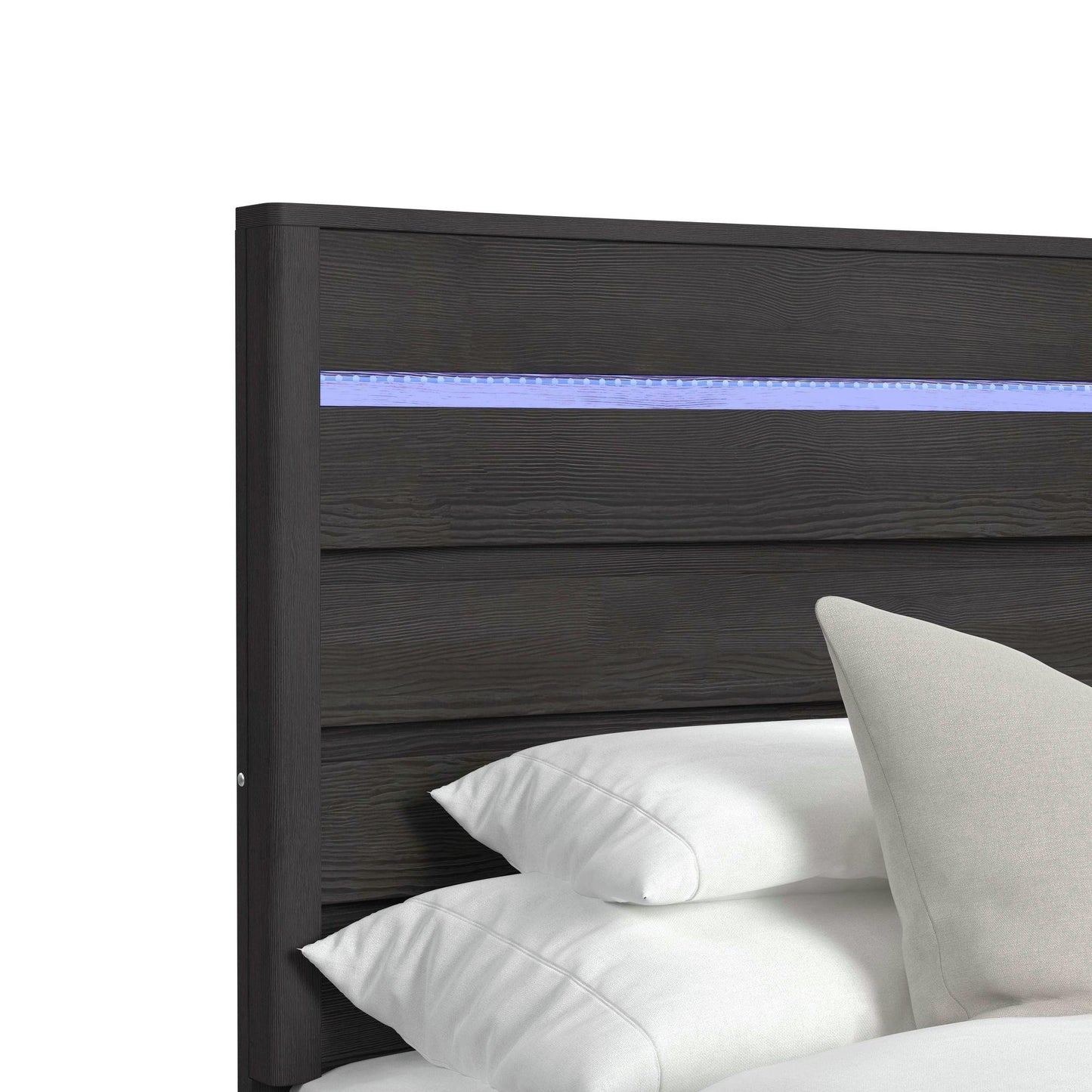  Elements International Tobias B-15990-8-QBL Queen Bed IMAGE 4