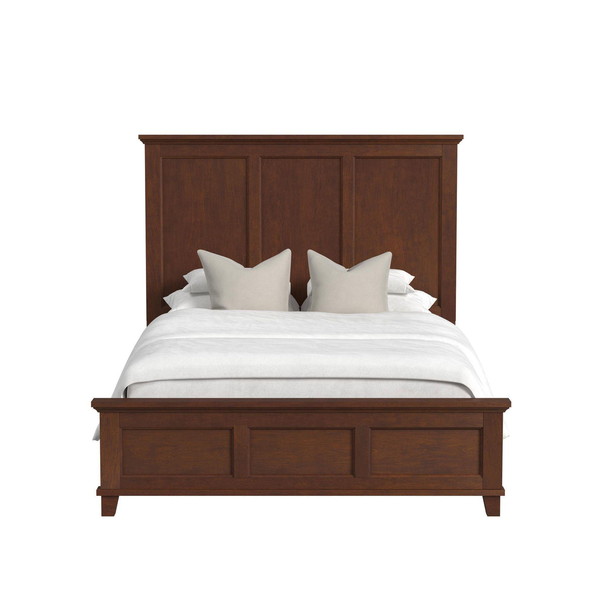  Elements International Canterbury B-13030-5-QB Queen Panel Bed IMAGE 2