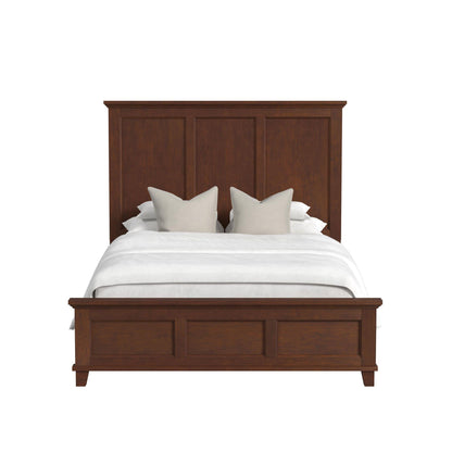  Elements International Canterbury B-13030-5-QB Queen Panel Bed IMAGE 2