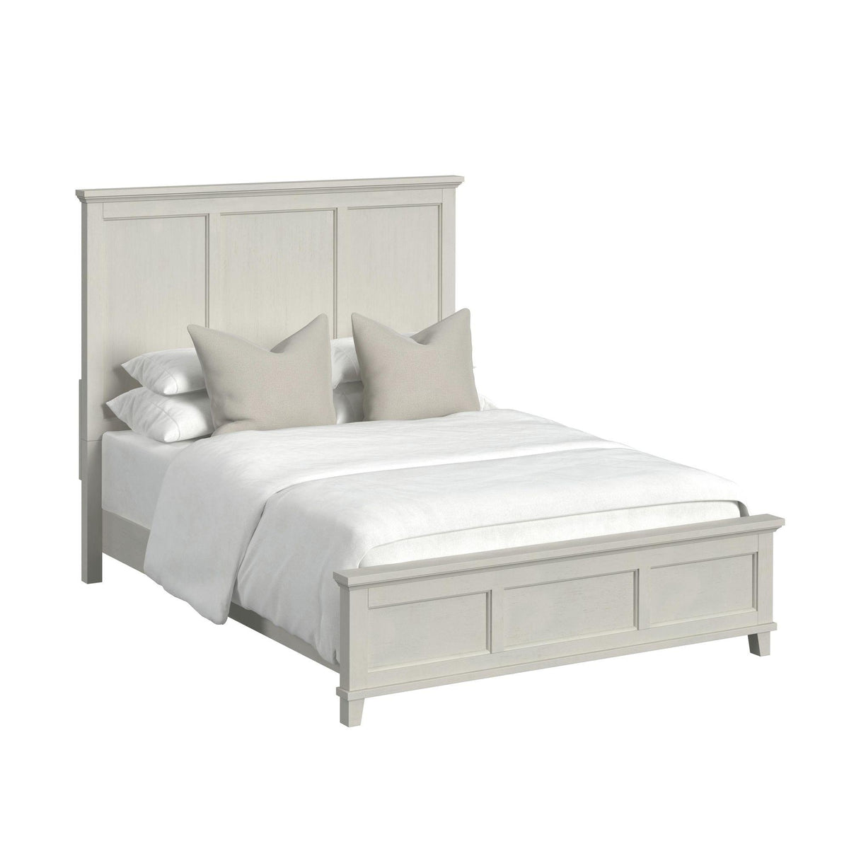  Elements International Canterbury B-13030-7-QB Queen Panel Bed IMAGE 1