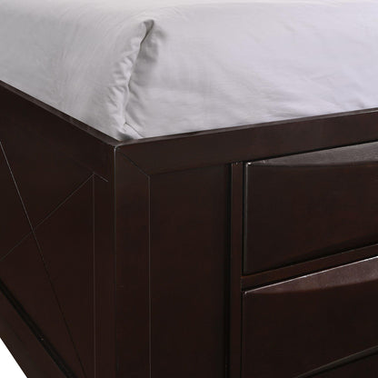  Elements International Emily EM300QB Queen Storage Bed IMAGE 3