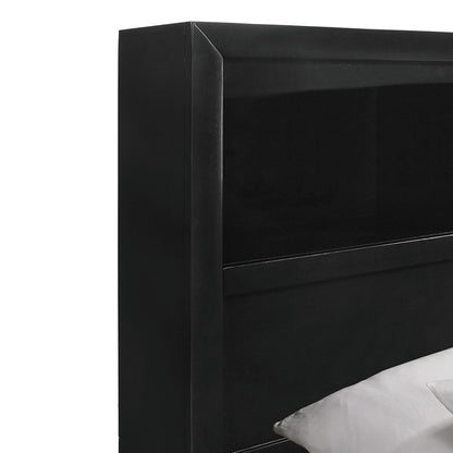  Elements International Emily EM870QB Queen Storage Bed IMAGE 5