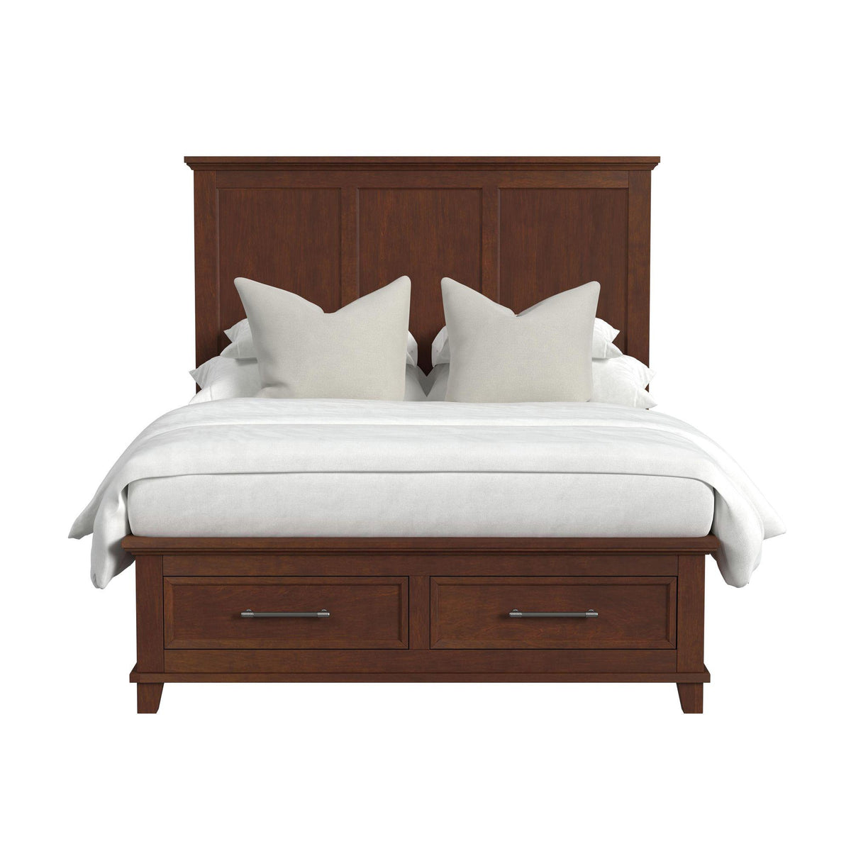  Elements International Canterbury B-13030-5-QSB Queen Storage Bed IMAGE 2